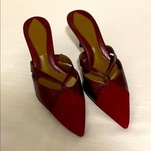 Cole Haan Burgundy Mule 5.5 B